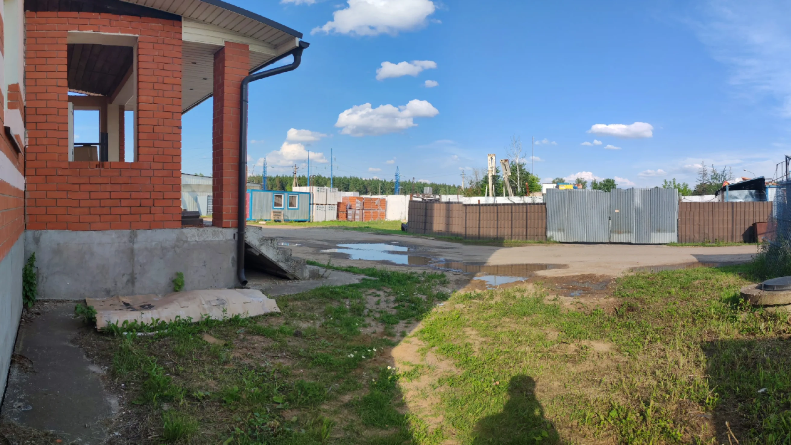 Открытая площадка под хранение